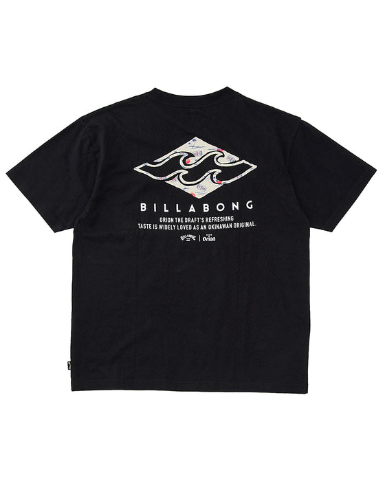 BILLABONG メンズ 【ORION BEER x BILLABONG COLLECTION】 DIAMOND WAVE Tシャツ 【OVER FIT】【2025年夏モデル】