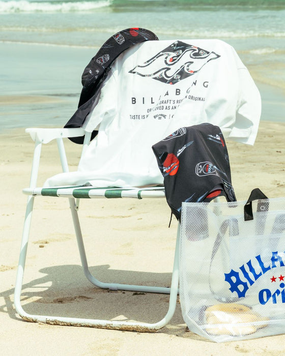BILLABONG メンズ 【ORION BEER x BILLABONG COLLECTION】 DIAMOND WAVE Tシャツ 【OVER FIT】【2025年夏モデル】