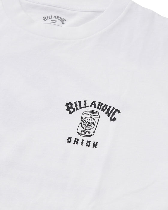 BILLABONG メンズ 【ORION BEER x BILLABONG COLLECTION】 DIAMOND WAVE Tシャツ 【OVER FIT】【2025年夏モデル】