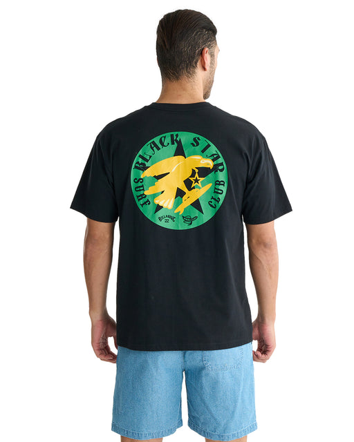 BILLABONG メンズ 【MAMIWATA】 BLACK STAR REGULAR SS Tシャツ 【2025年夏モデル】 BLK / XL
