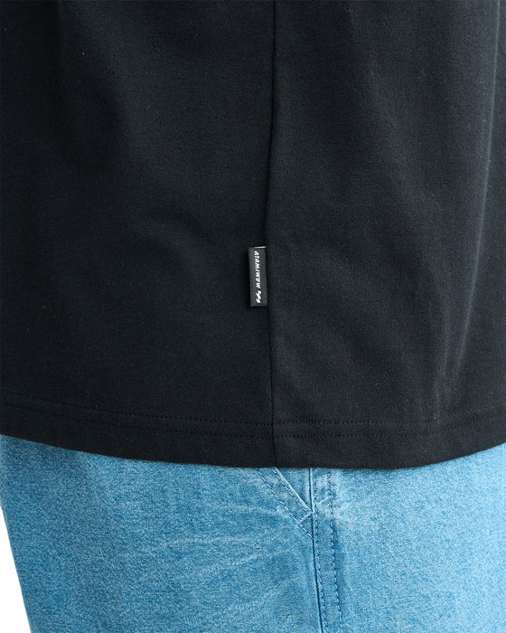 BILLABONG メンズ 【MAMIWATA】 BLACK STAR REGULAR SS Tシャツ 【2025年夏モデル】 BLK / XL