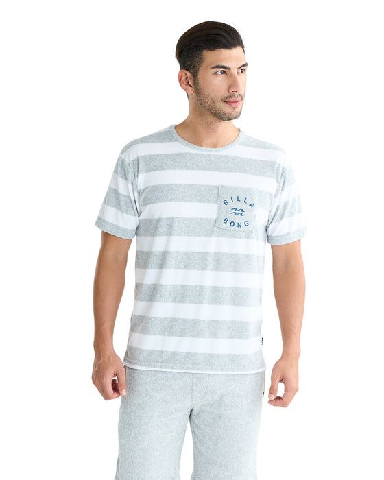 BILLABONG メンズ PILE TEE Tシャツ 【2025年夏モデル】 GRB / XL