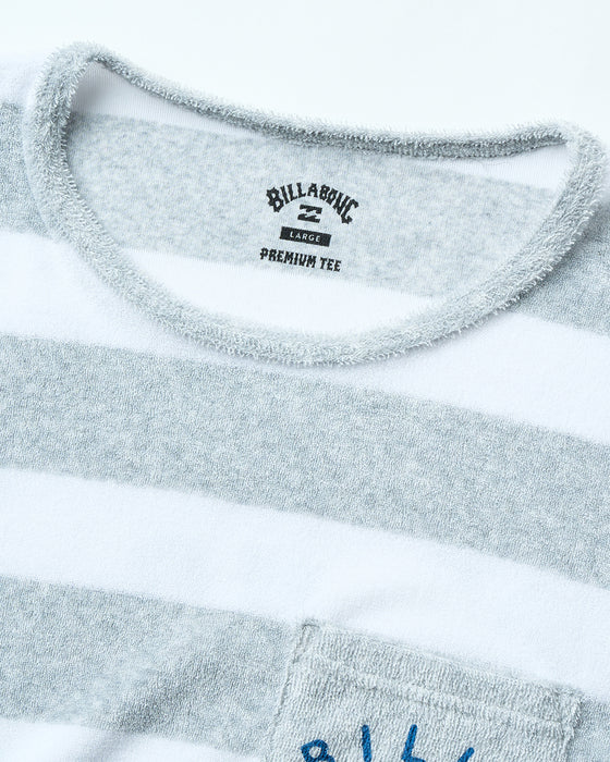 BILLABONG メンズ PILE TEE Tシャツ 【2025年夏モデル】 GRB / XL