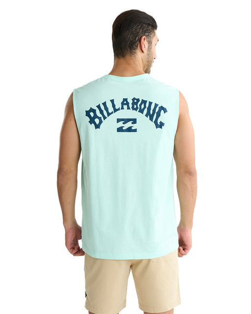 BILLABONG メンズ ARCH PUFF タンクトップ 【2025年夏モデル】 SEA / XL