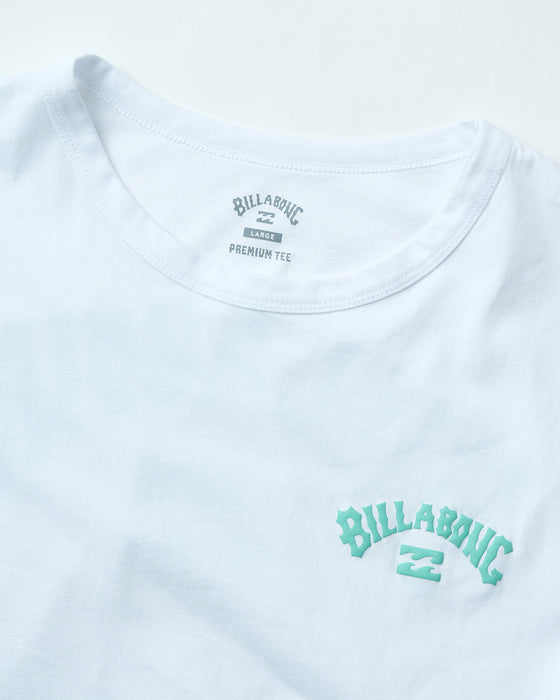 BILLABONG メンズ ARCH PUFF タンクトップ 【2025年夏モデル】 WHT / XL