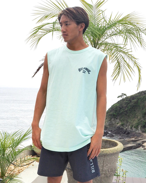 【OUTLET】BILLABONG メンズ ARCH PUFF タンクトップ【WIDE FIT】 【2025年夏モデル】