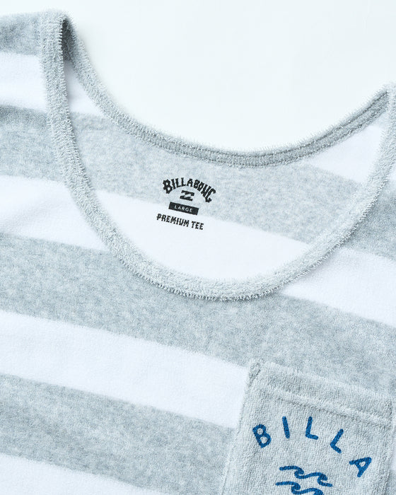 BILLABONG メンズ PILE TANK タンクトップ 【2025年夏モデル】 GRB / XL
