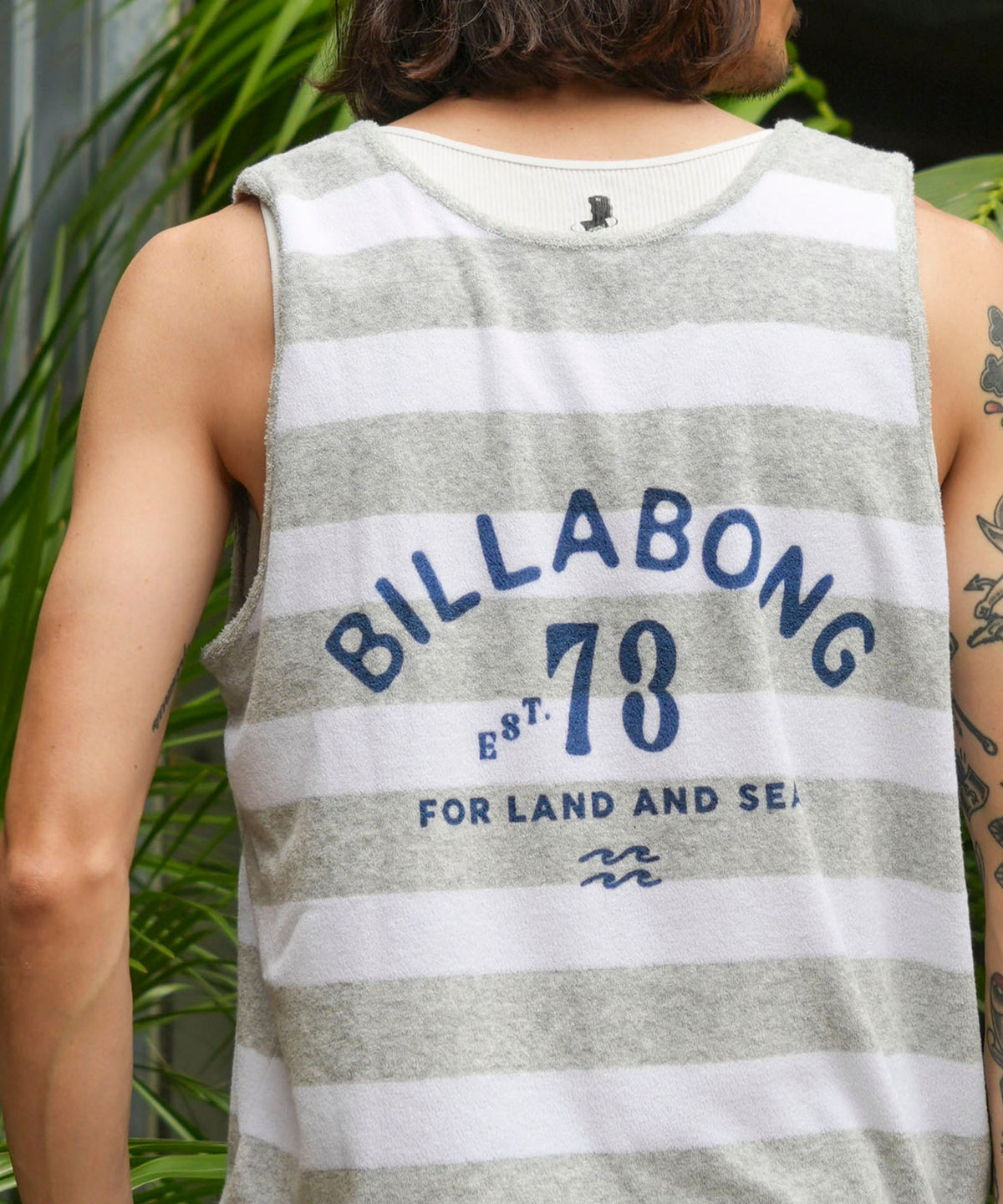 【入手困難!!】オーストラリア・ニンビン産タンクトップ【古着】値下げ不可 OUTLET】BILLABONG メンズ PILE TANK タンクトップ 【2025年夏モデル】