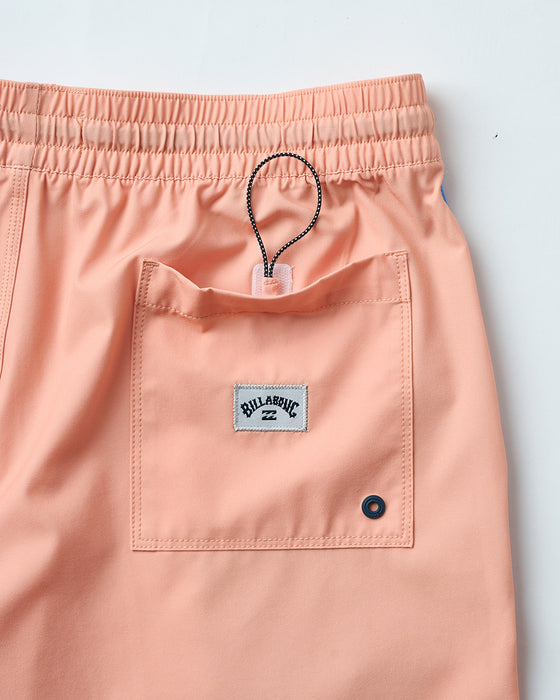BILLABONG メンズ ALLDAY LAYBACKS ボードショーツ 【2025年夏モデル】 PEA / L