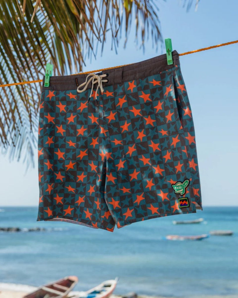 ほぼデッド　2002 パタゴニア パタロハ サーフショーツ 渦巻 雲渦 総柄 ほぼデッド 2002 パタゴニア パタロハ サーフショーツ 渦巻 雲渦 総柄