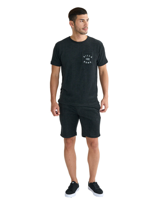 BILLABONG メンズ PILE SHORTS ショートパンツ 【2025年夏モデル】 BLK / XL