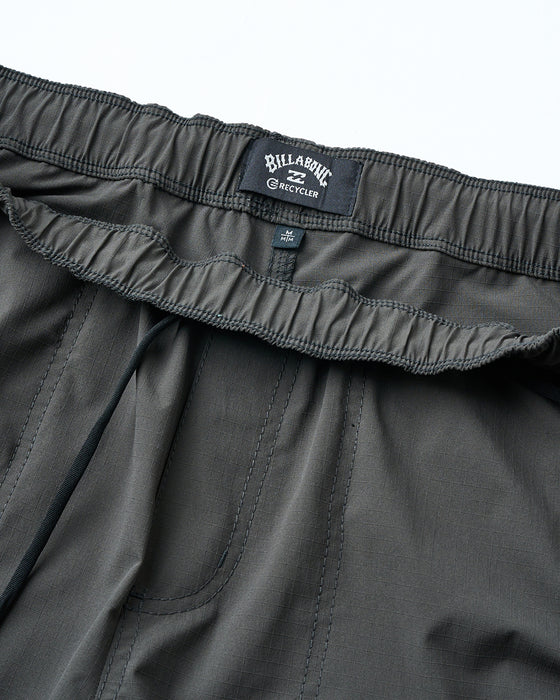 BILLABONG メンズ 【A/DIV.】 SURFTREK UTILITY ELASTIC HYB ショートパンツ 【2025年夏モデル】 RAV / XL