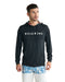 BILLABONG メンズ RASH ZIP HOOD ジップラッシュガード 【2025年夏モデル】 BLK / XL