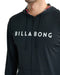 BILLABONG メンズ RASH ZIP HOOD ジップラッシュガード 【2025年夏モデル】 BLK / XL