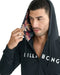 BILLABONG メンズ RASH ZIP HOOD ジップラッシュガード 【2025年夏モデル】 BLK / XL