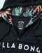 BILLABONG メンズ RASH ZIP HOOD ジップラッシュガード 【2025年夏モデル】 BLK / XL