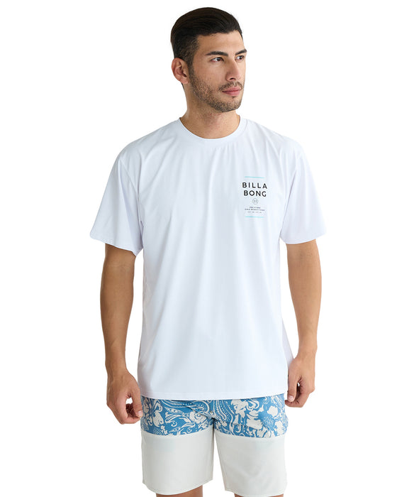 BILLABONG メンズ AIR DRY MESH TEE ラッシュガード 【2025年夏モデル】 OFW / XL