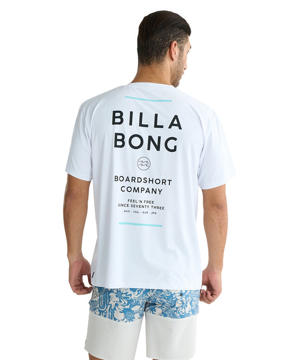 BILLABONG メンズ AIR DRY MESH TEE ラッシュガード 【2025年夏モデル】 OFW / XL
