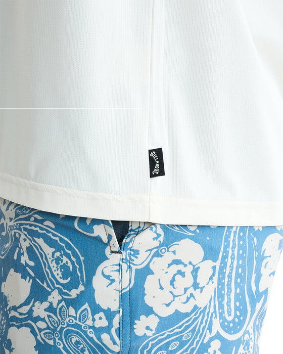 BILLABONG メンズ AIR DRY MESH TEE ラッシュガード 【2025年夏モデル】 CRM / XL