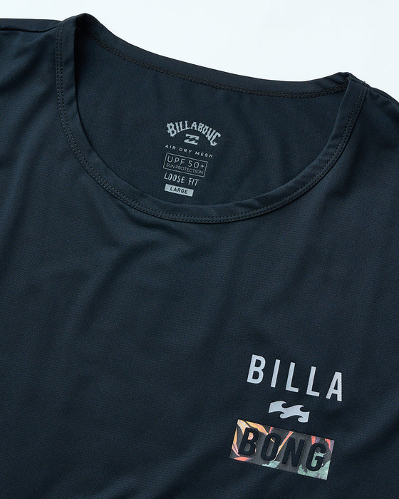 BILLABONG メンズ AIR DRY MESH TANK サーフタンクトップ 【2025年夏モデル】 BLK / XL