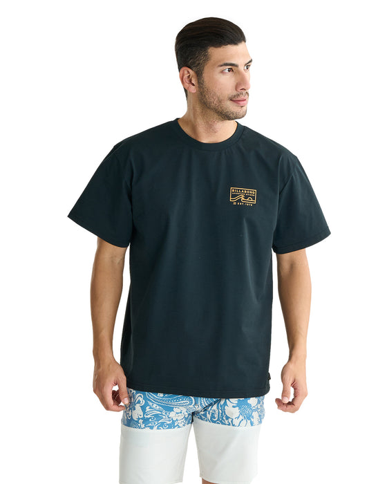 BILLABONG メンズ FIRMA STRETCH TEE サーフTシャツ 【2025年夏モデル】 BLK / XL