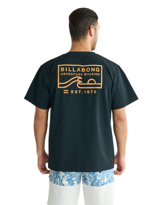 BILLABONG メンズ FIRMA STRETCH TEE サーフTシャツ 【2025年夏モデル】 BLK / XL