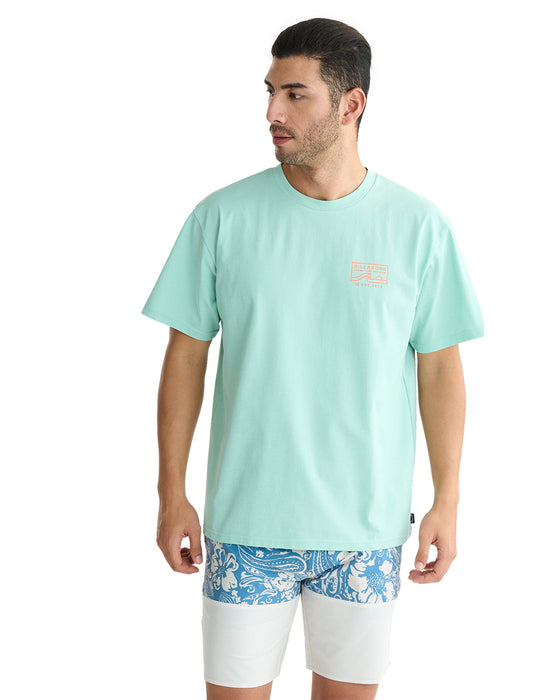 BILLABONG メンズ FIRMA STRETCH TEE サーフTシャツ 【2025年夏モデル】 MNT / XL