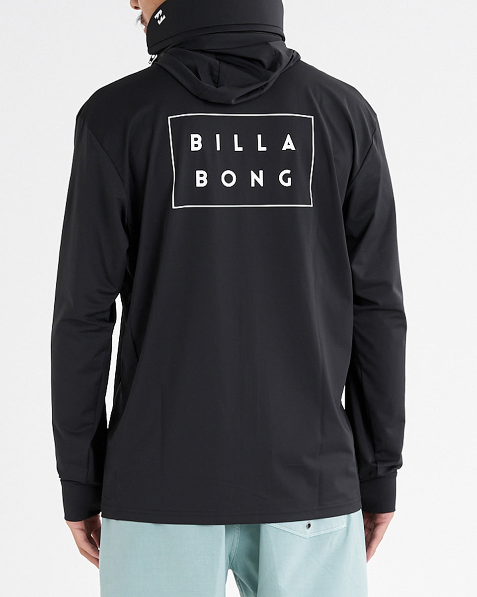 Billabong ブラック アウターウェア フード付き ☆【OUTLET FAMILY SALE】BILLABONG レディース STAND COLLAR