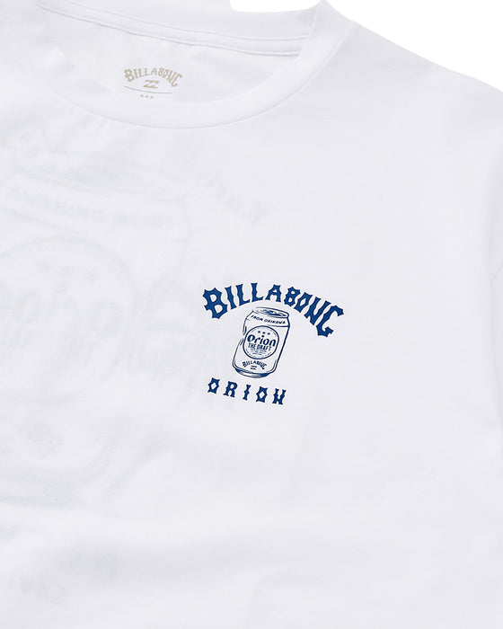 【OUTLET】BILLABONG メンズ 【ORION BEER x BILLABONG COLLECTION】 SURF FLEX ラッシュガード Tシャツ【OVER FIT】【2025年夏モデル】
