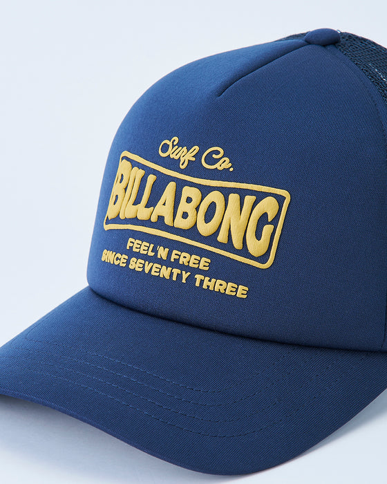 BILLABONG メンズ POLY TRACKER キャップ 【2025年夏モデル】 NAV / F