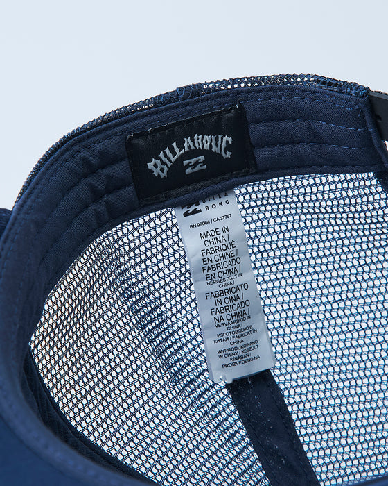 BILLABONG メンズ POLY TRACKER キャップ 【2025年夏モデル】 NAV / F