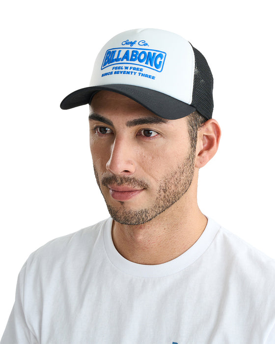 BILLABONG メンズ POLY TRACKER キャップ 【2025年夏モデル】 WTB / F