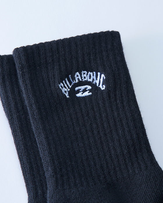 BILLABONG メンズ SOCKS ソックス 【2025年夏モデル】 BLK / F