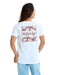BILLABONG レディース SQUARE LOGO BOY FIT TEE Tシャツ 【2025年夏モデル】 NUT / L