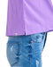 BILLABONG レディース CLEAN LOGO WIDE LOOSE CROPPED TEE Tシャツ 【2025年夏モデル】 PPL / M