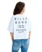 BILLABONG レディース CLEAN LOGO WIDE LOOSE CROPPED TEE Tシャツ 【2025年夏モデル】 WHT / M