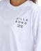 BILLABONG レディース CLEAN LOGO WIDE LOOSE CROPPED TEE Tシャツ 【2025年夏モデル】 WHT / M