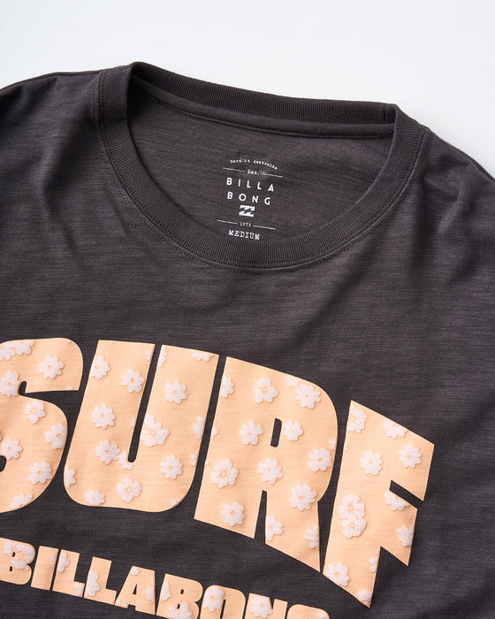 BILLABONG レディース SURF WIDE LOOSE CROPPED TEE Tシャツ 【2025年夏モデル】 OFB / M