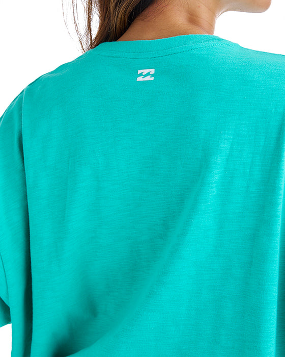 BILLABONG レディース SURF WIDE LOOSE CROPPED TEE Tシャツ 【2025年夏モデル】 SGN / M