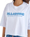 BILLABONG レディース APPLIQUE LOOSE SHORT CROPPED TEE Tシャツ 【2025年夏モデル】 WHT / M