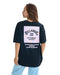 BILLABONG レディース SQUARE LOGO LOOSE TEE Tシャツ 【2025年夏モデル】 AMS / L