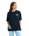 BILLABONG レディース SQUARE LOGO LOOSE TEE Tシャツ 【2025年夏モデル】 BLK / L