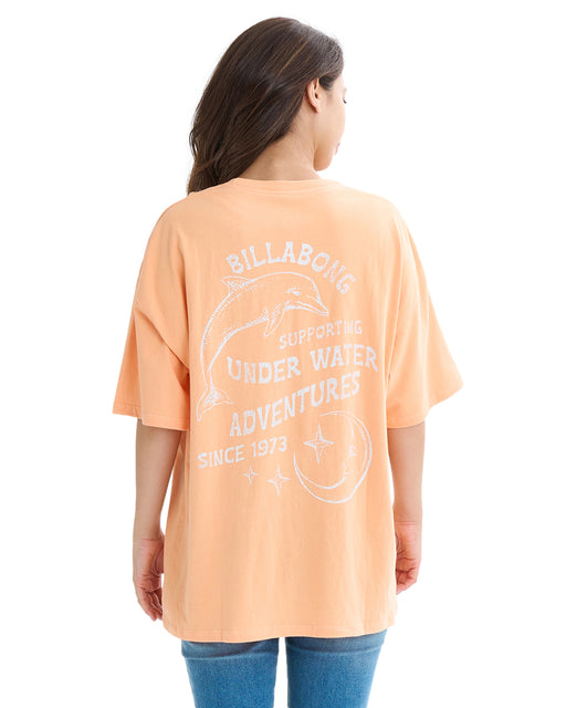 BILLABONG レディース GRAPHIC LOOSE TEE Tシャツ 【2025年夏モデル】 NGF0 / L