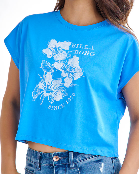 BILLABONG レディース GRAPHIC FRENCH TEE Tシャツ 【2025年夏モデル】 TRB / L