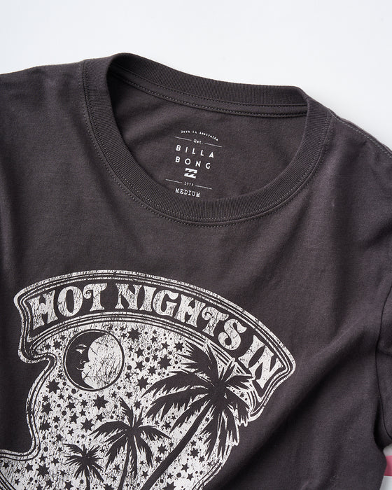 BILLABONG レディース GRAPHIC BABY FIT TEE Tシャツ 【2025年夏モデル】 OFB / L