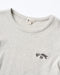 BILLABONG レディース ARCH EMB BABY FIT RIB TEE Tシャツ 【2025年夏モデル】 GRH / L