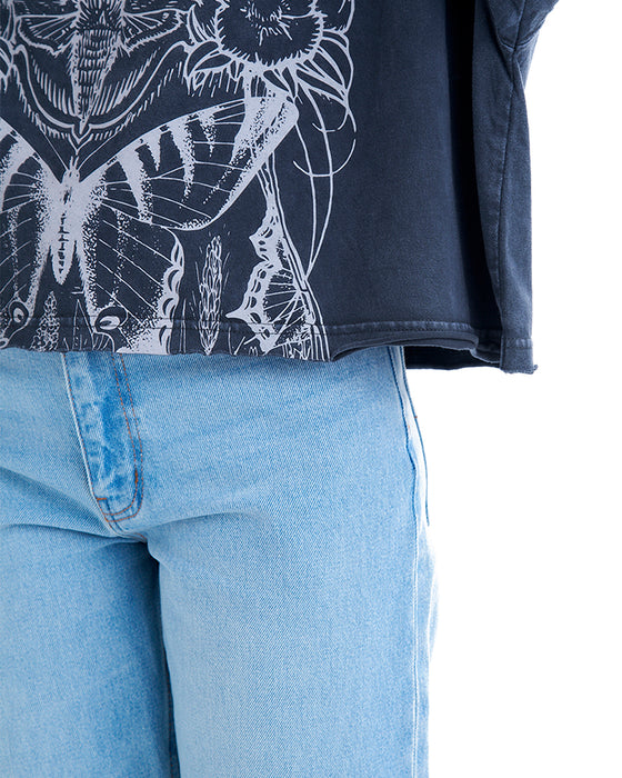 BILLABONG レディース GRAPHIC WIDE LOOSE CROPPED TEE Tシャツ 【2025年夏モデル】 OFB / M