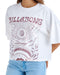 BILLABONG レディース GRAPHIC WIDE LOOSE CROPPED TEE Tシャツ 【2025年夏モデル】 WCP / M