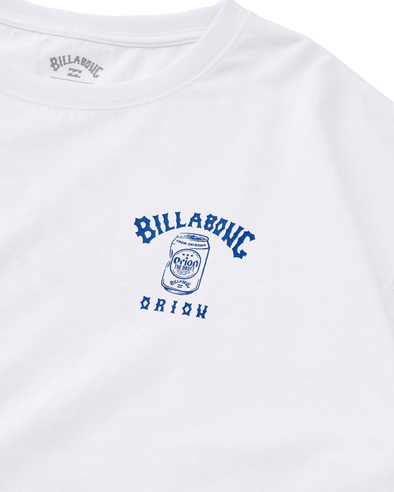 【OUTLET】BILLABONG レディース 【ORION BEER x BILLABONG COLLECTION】 RECYCLE ME Tシャツ【LOOSE CROPPED】 【2025年夏モデル】