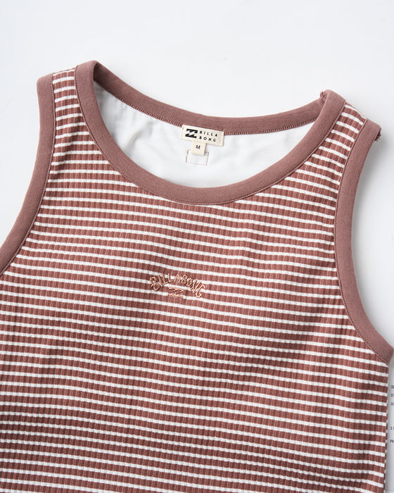 BILLABONG レディース BRA CUP RIB TANK ONEPIECE ワンピース 【2025年夏モデル】 NUT / L